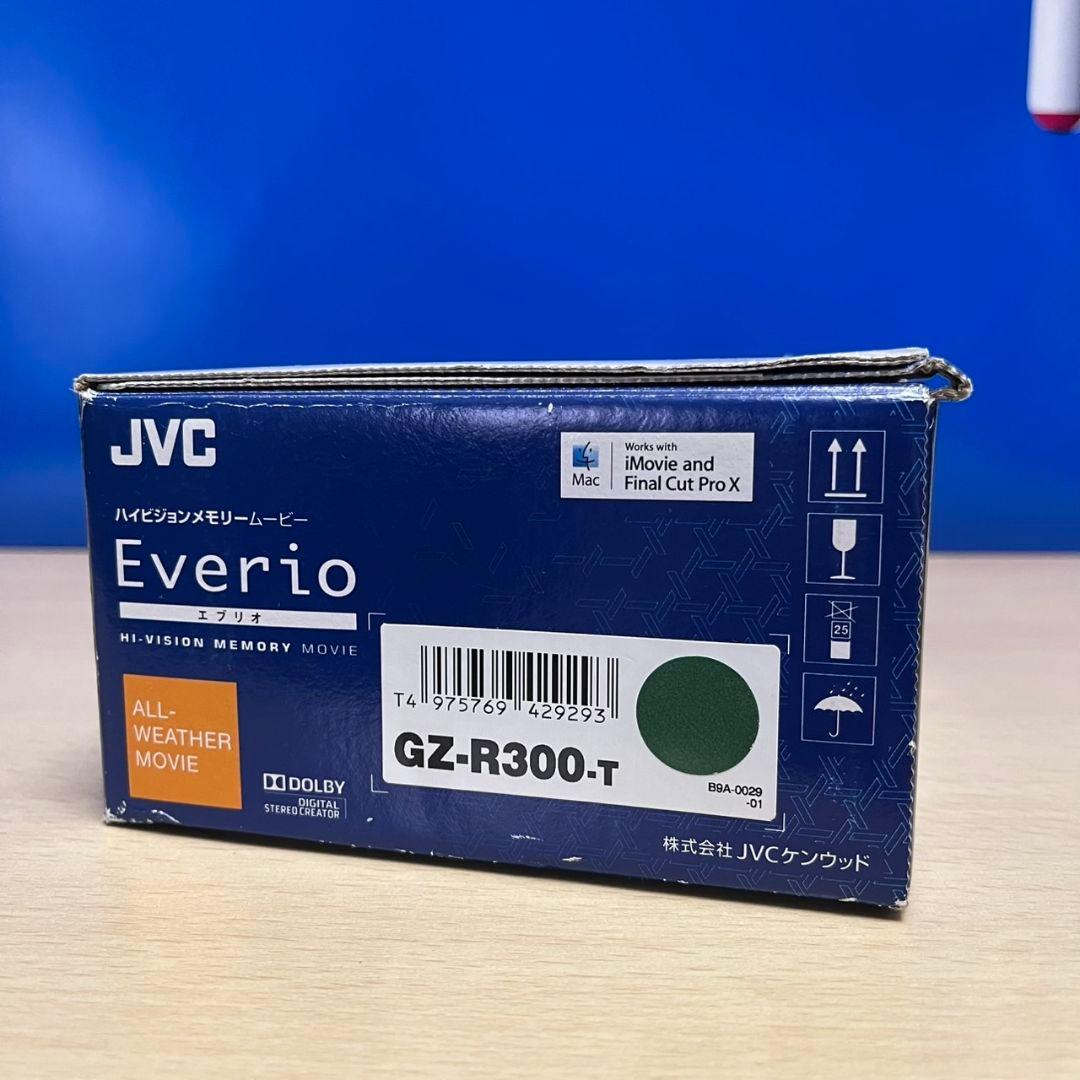 『説明書のみ欠品』JVC Everio GZ-R300-T ビデオカメラ