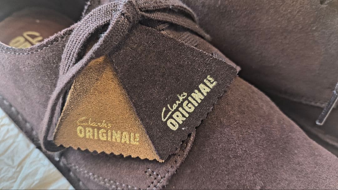 Clarks Originals ダークブラウン デザートロンドン