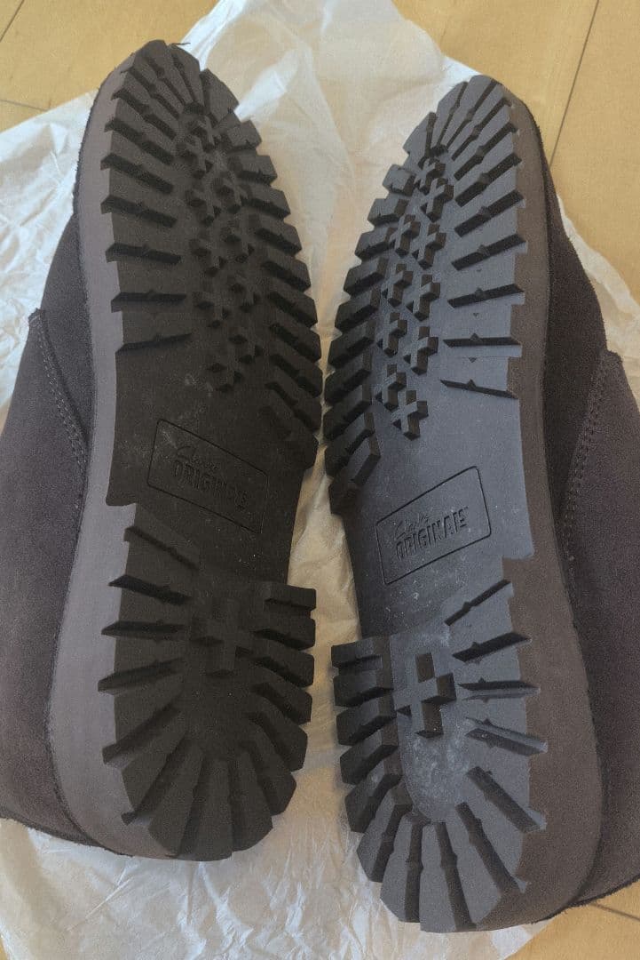 Clarks Originals ダークブラウン デザートロンドン