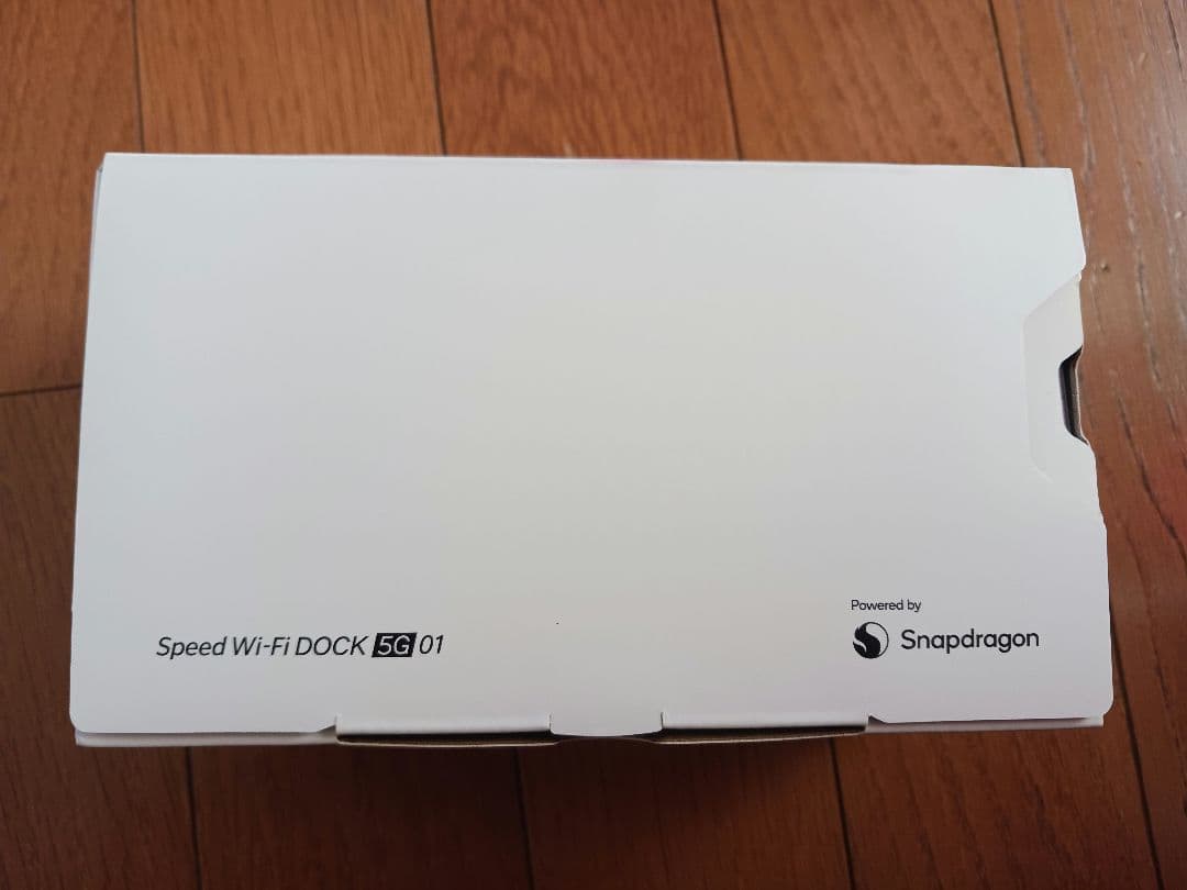【新品未使用】Speed Wi-Fi DOCK 5G 01 UQモバイル