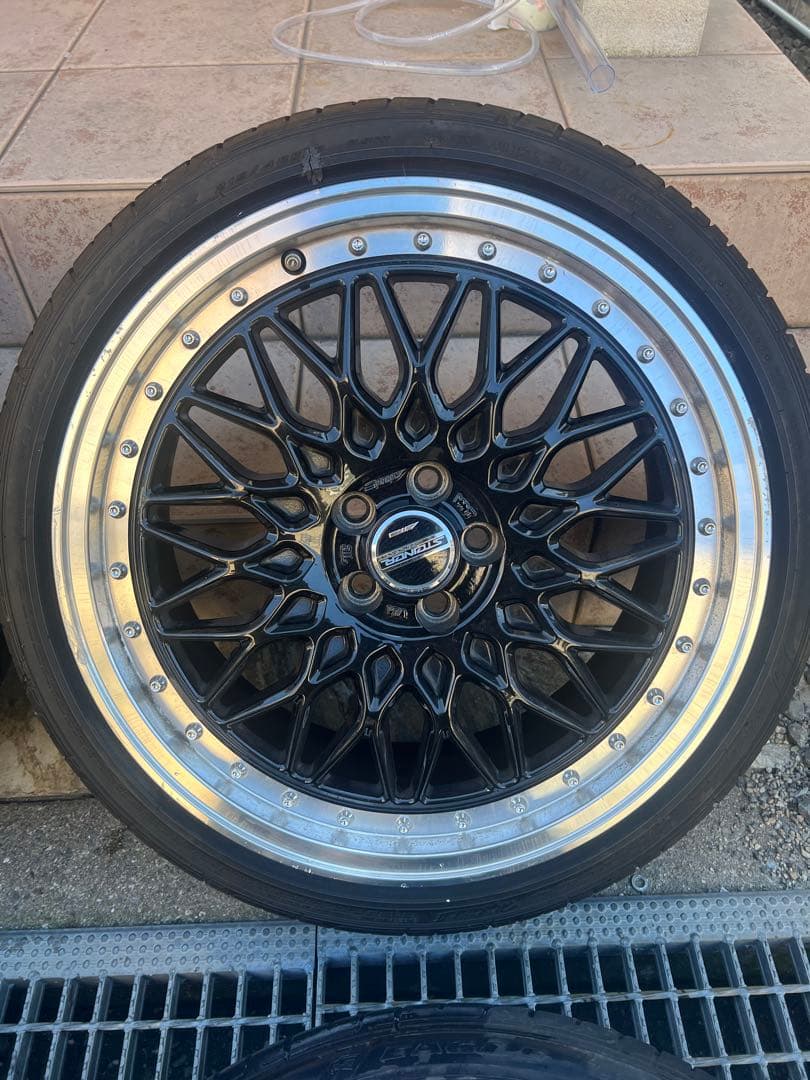 18 PCD100 共豊シュタイナーftx 4本セット　プリウス　86 カローラ