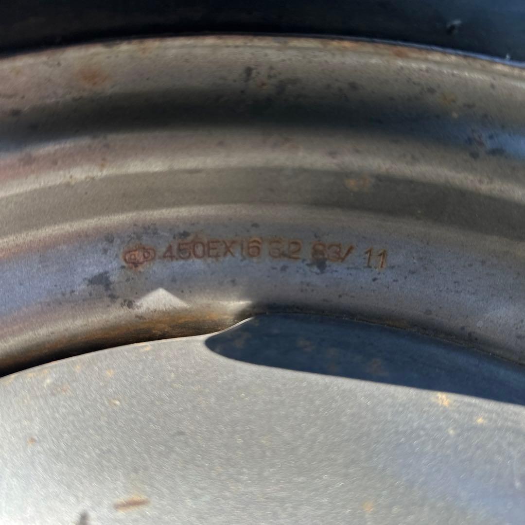 6.00R16 6PR ジムニーホイール付き　スパイクタイヤ4本