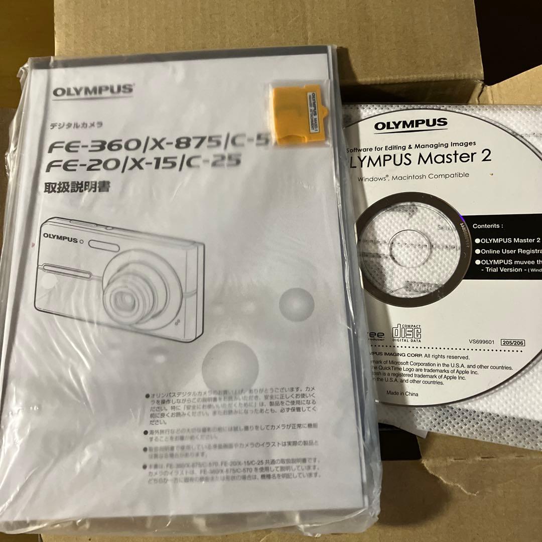 OLYMPUS FE-360 デジタルカメラ 本体