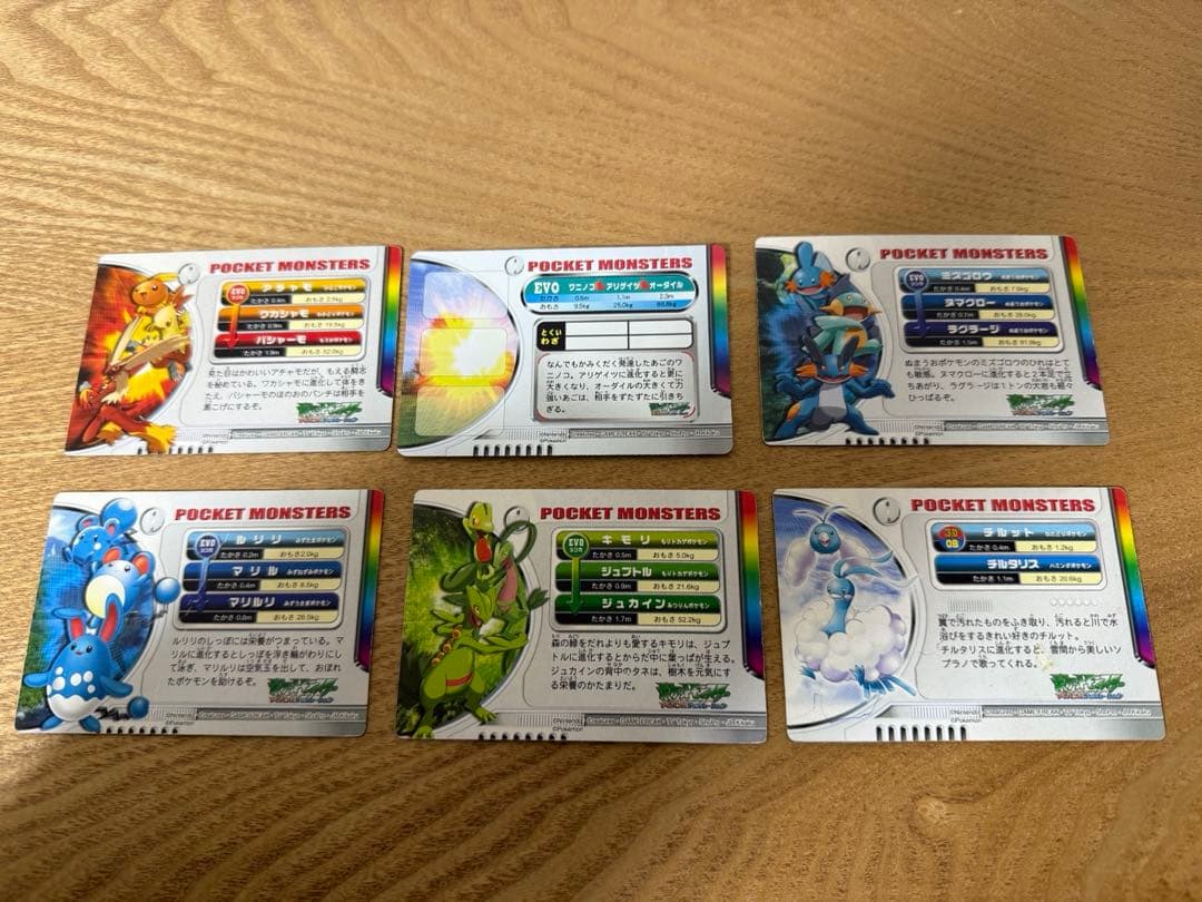 レア当時物　希少　ポケモン図鑑カード　まとめ売り　3Dカード