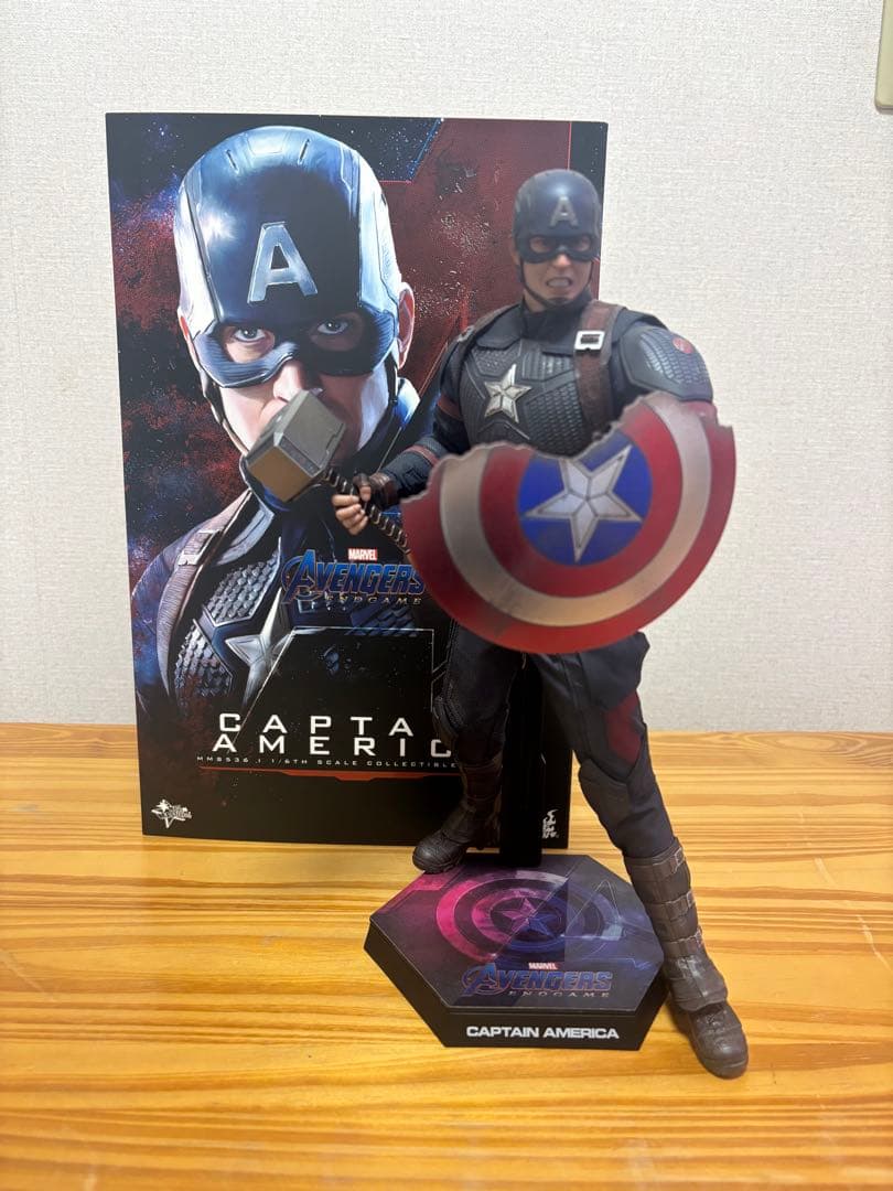 ホットトイズ　ムービーマスターピース　キャプテン・アメリカ