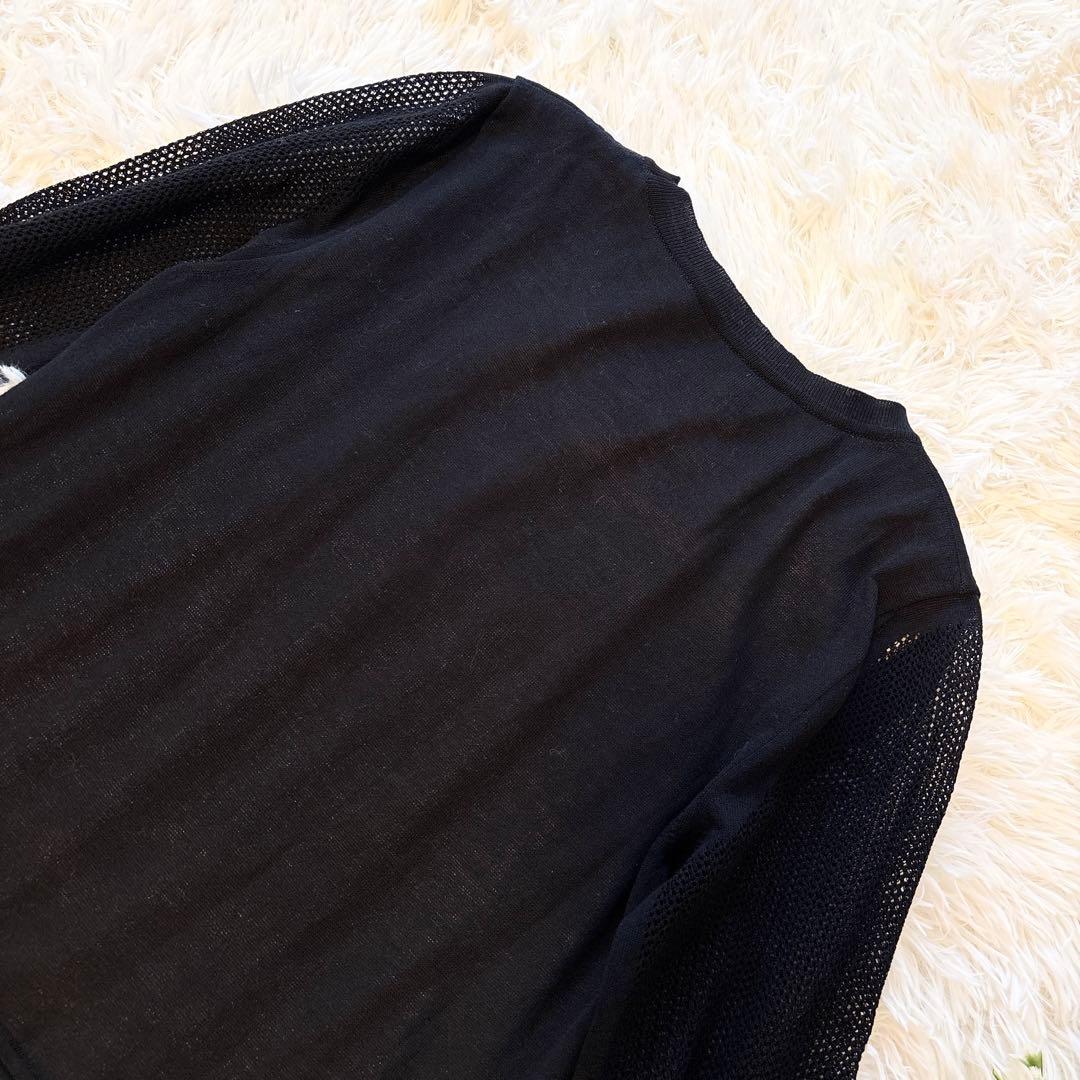 【未使用級•希少✨近年モデル✨】AGNONA ニット ロングワンピース シルク混