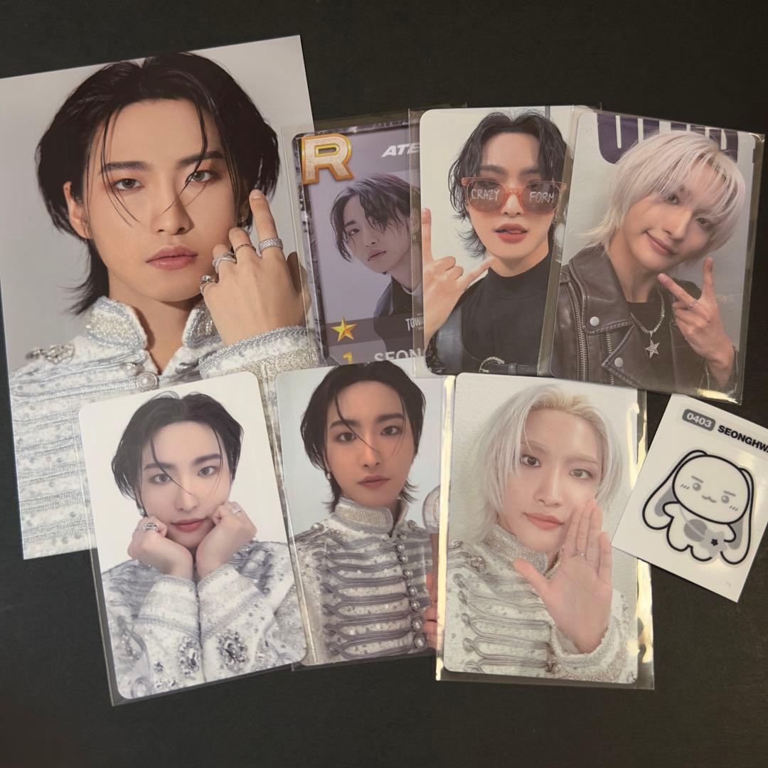 ATEEZ アチズ ソンファ ソウルコン トレカ セット