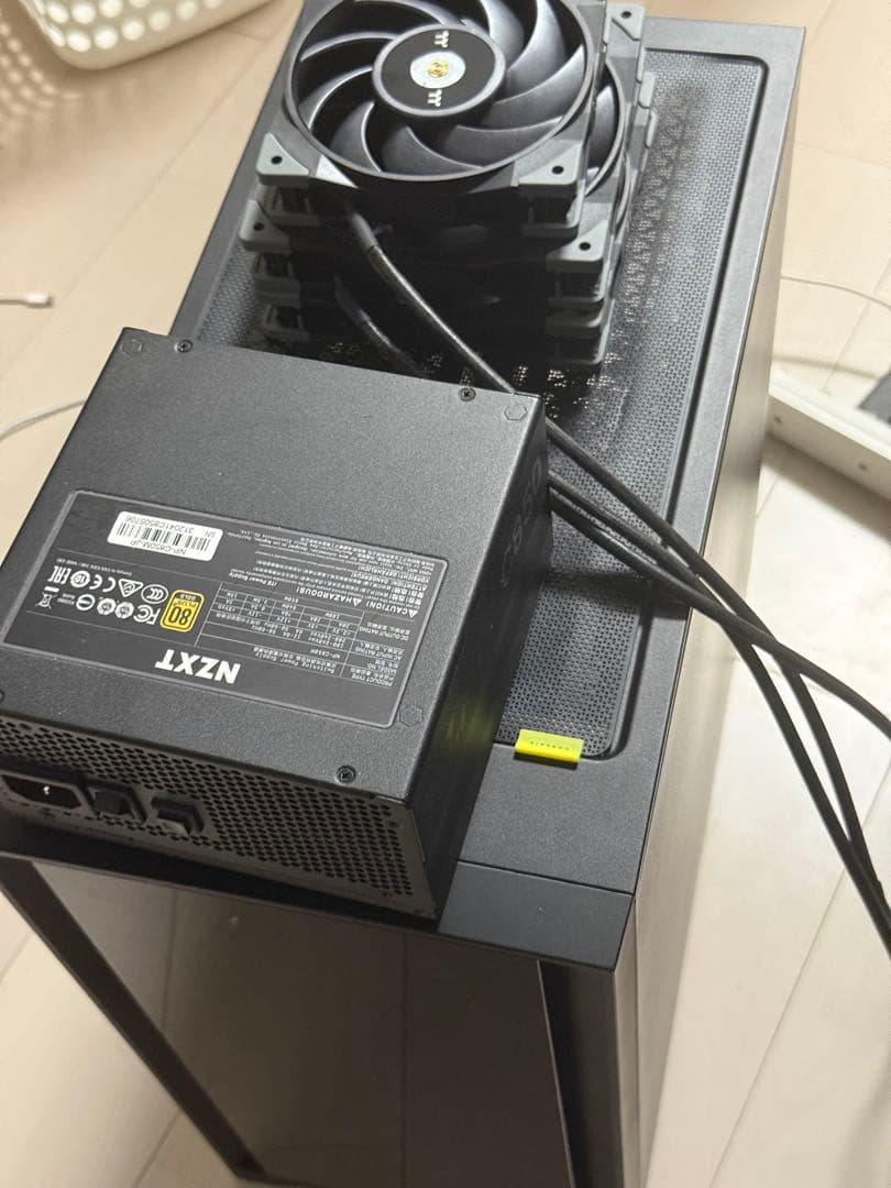 パーツセット Corsair 4000X サーマルテイクNZXT C850