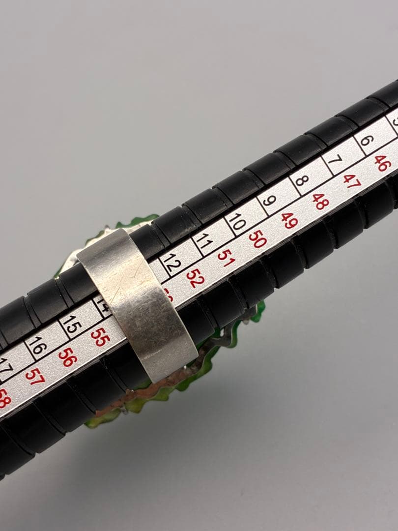 13号 翡翠　silver リング　指輪　レディース