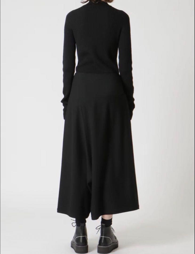 Y's WOOL FLANNEL SKIRT-PANTS ウールスカンツ 02