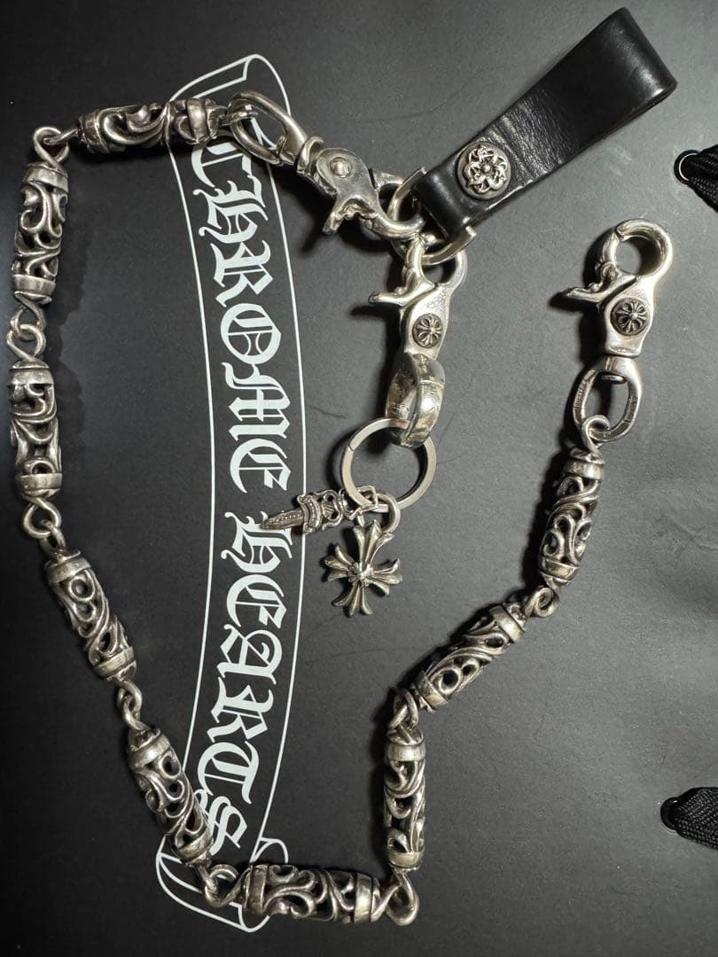 Chrome Hearts ウォレットチェーン シルバー　セット売り