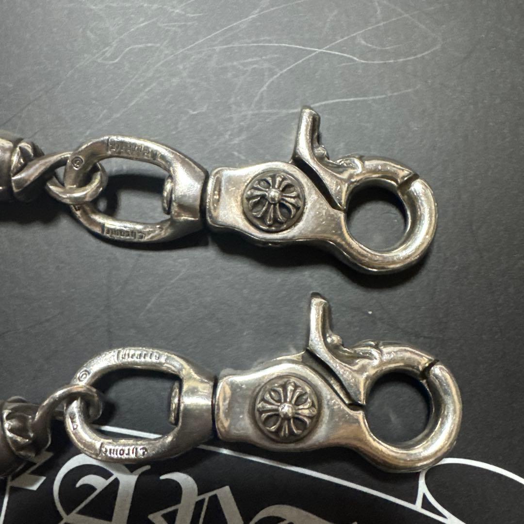 Chrome Hearts ウォレットチェーン シルバー　セット売り