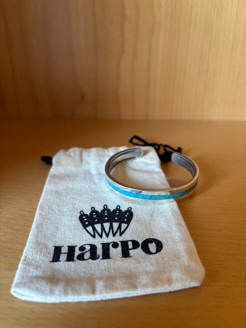 Harpo⭐️バングル　ブレスレット　シルバー　ターコイズ