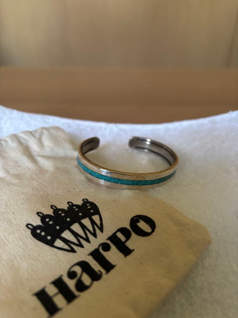 Harpo⭐️バングル　ブレスレット　シルバー　ターコイズ