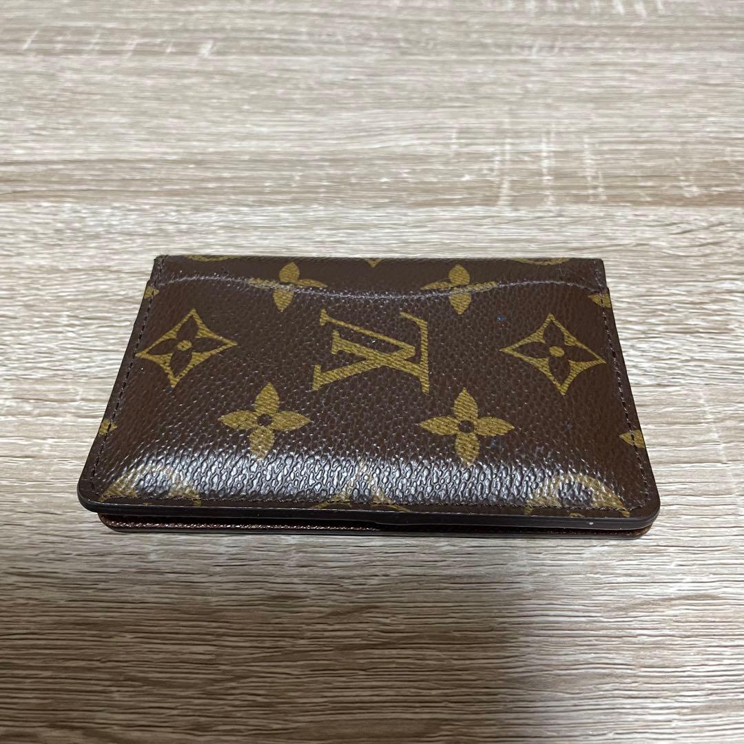 ルイ・ヴィトン 名刺入れ ブラウン