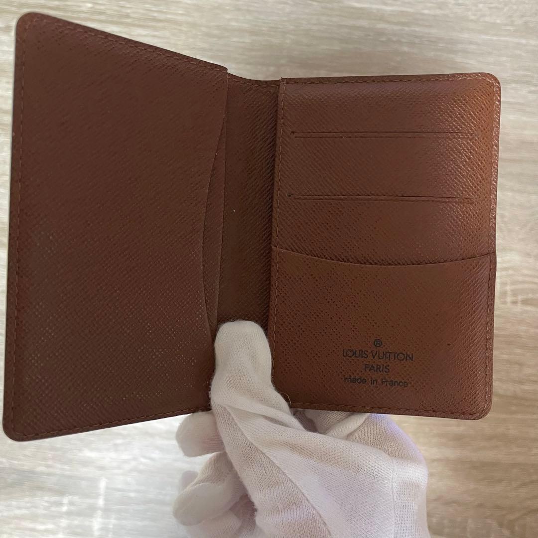 ルイ・ヴィトン 名刺入れ ブラウン