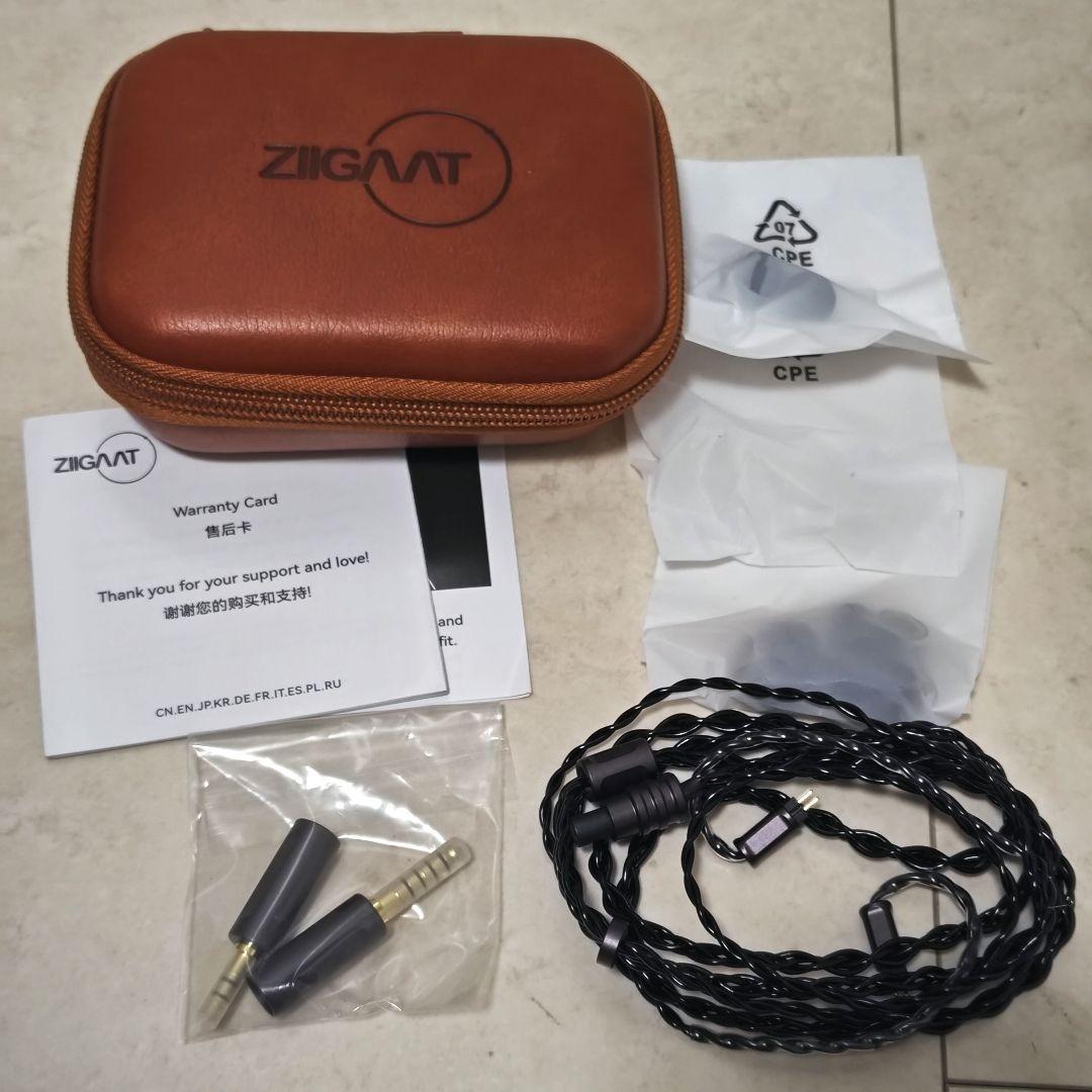 【試聴のみ】ZiiGaat Luna おまけ付き　有線イヤホン　中華イヤホン
