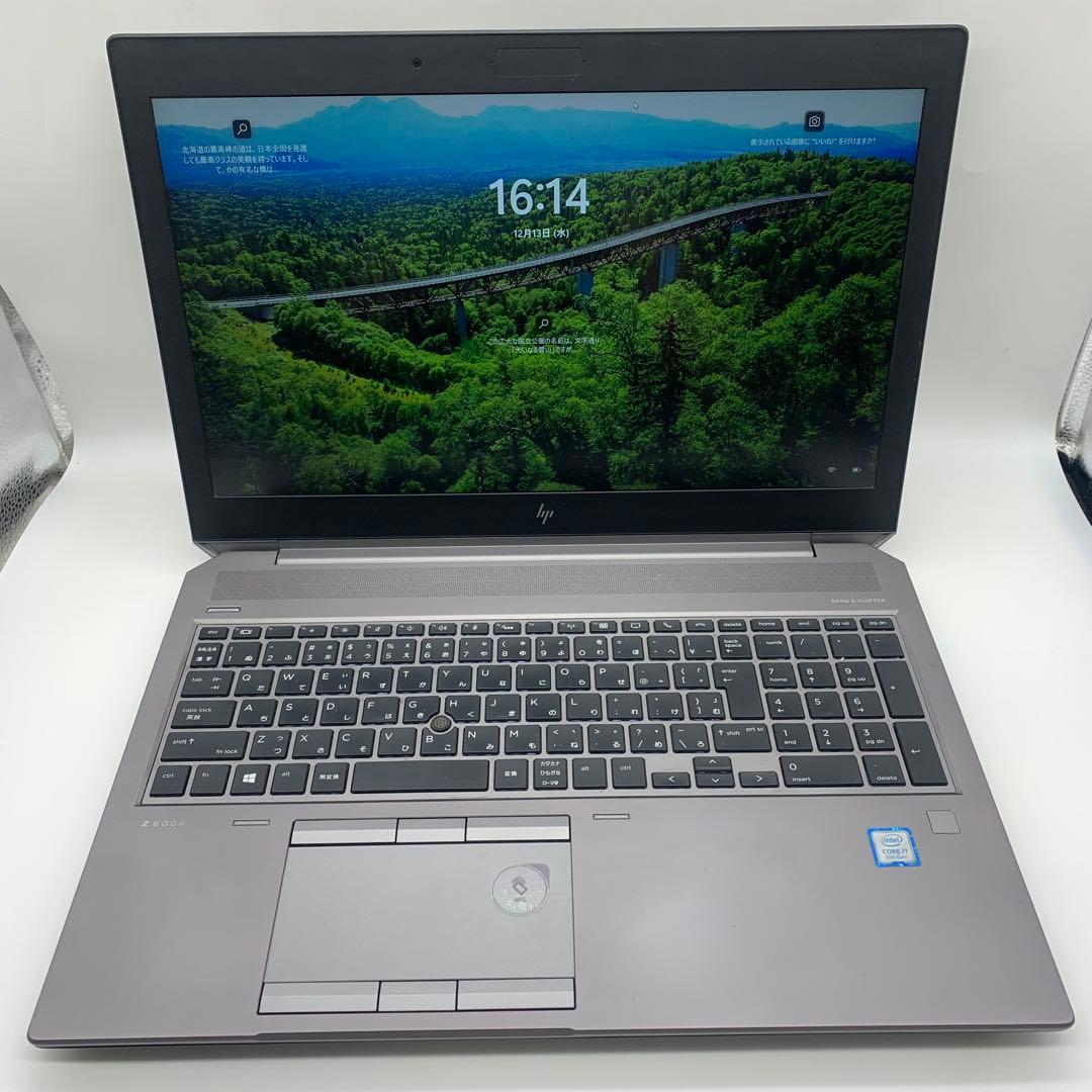 HP ZBook 15 G5 | Core i7 第8世代 | 512 GB