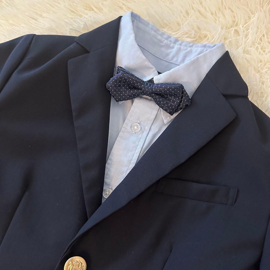 美品【ユナイテッドアローズグリーンレーベルリラクシング】120上130下　スーツ