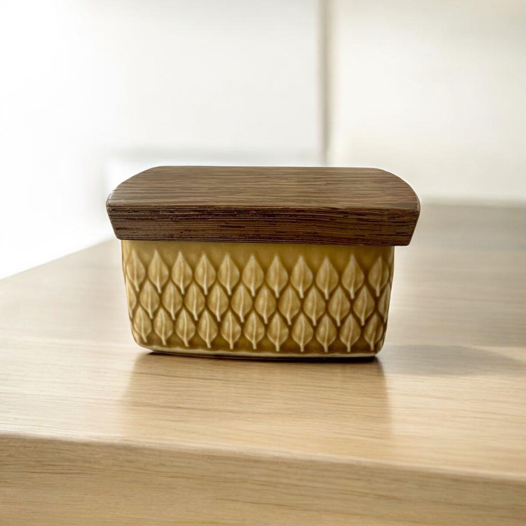 希少❗️北欧ビンテージ・クイストゴー・レリーフRELIEF・バターケース