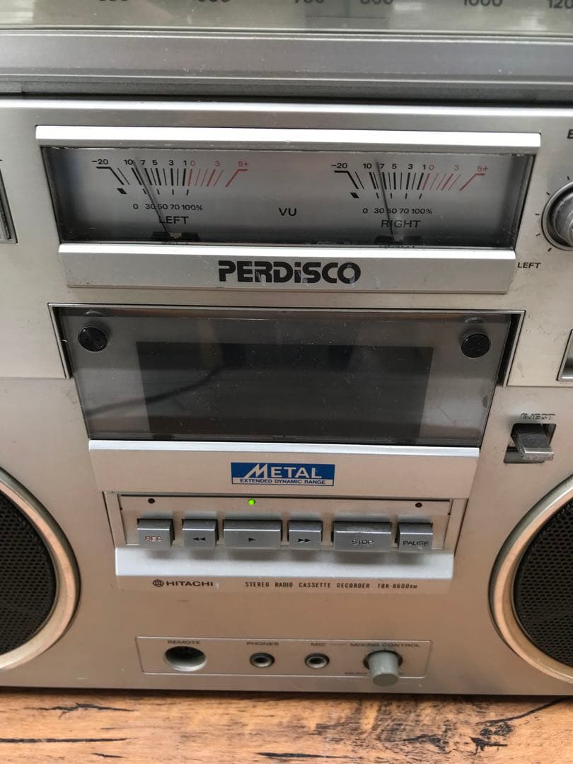 HITACHITRK-8600RM ラジカセ ラジオPERDISCO(F63)