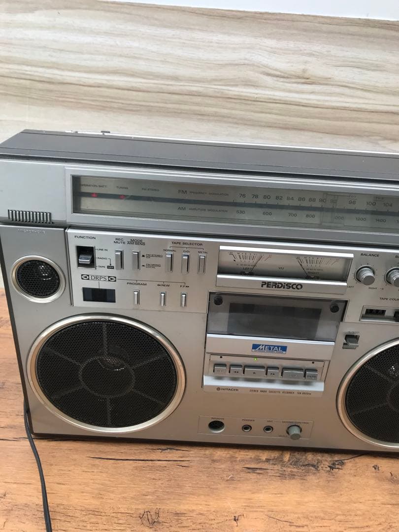 HITACHITRK-8600RM ラジカセ ラジオPERDISCO(F63)