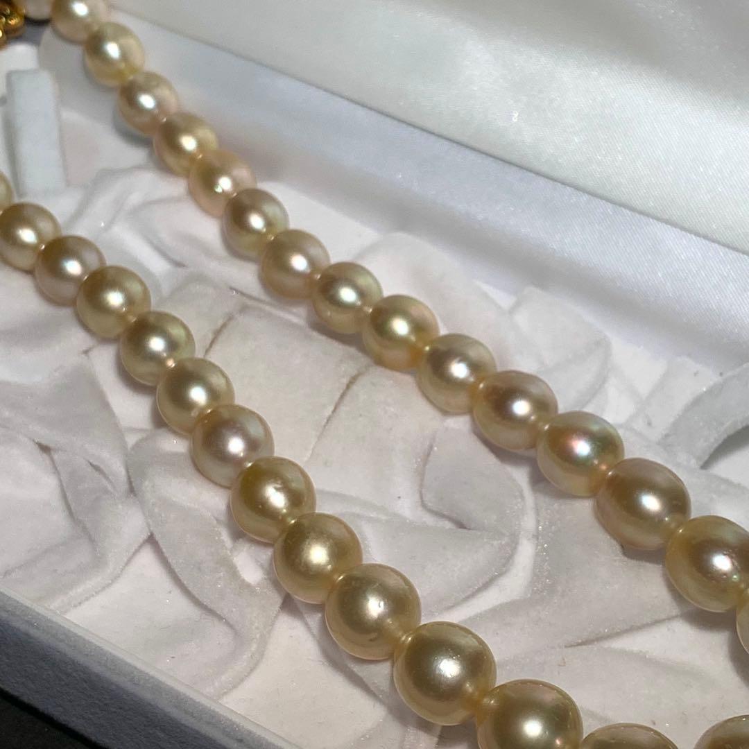 Fantasy様用 K18/ダイヤモンド 白蝶真珠 ゴールデンパール