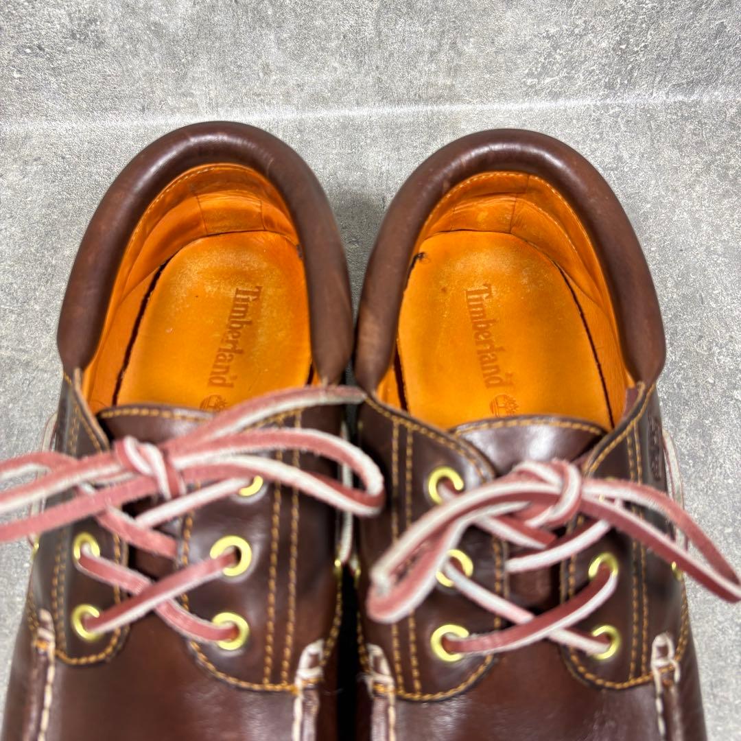 【極美品】Timberland デッキシューズ 3eye モカシン 27㎝
