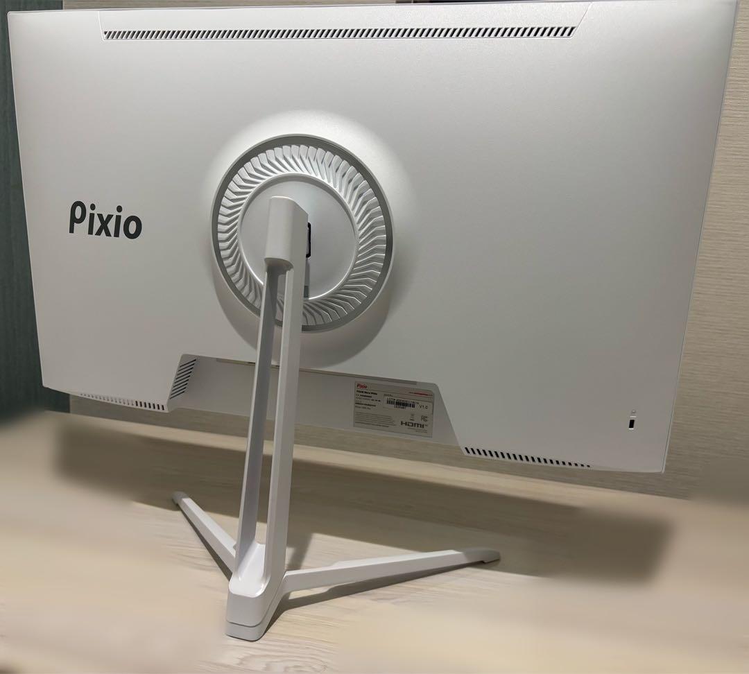 【最終値下げ】pixio px248 wave 200Hz モニター ホワイト