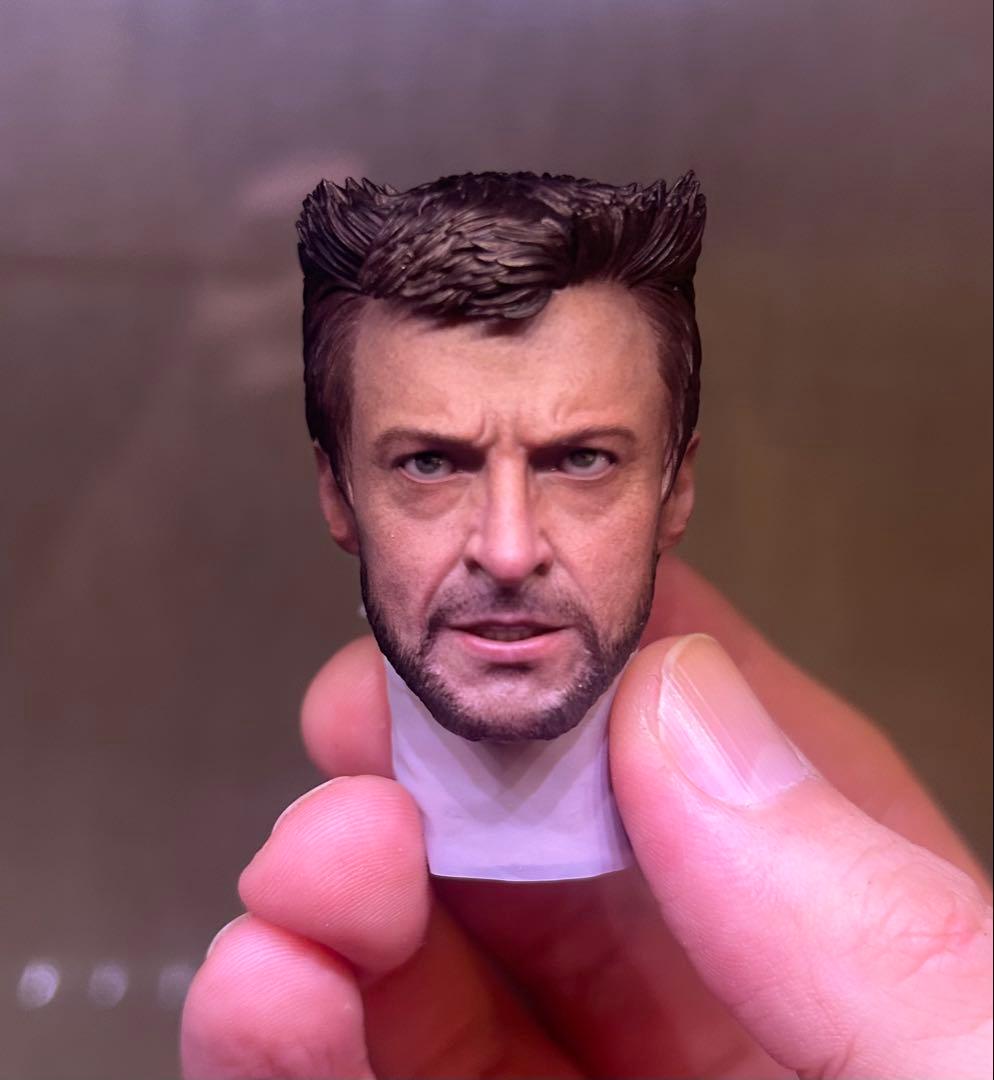 ホットトイズ　ウルヴァリン　デラックス版の素顔ヘッドのみ