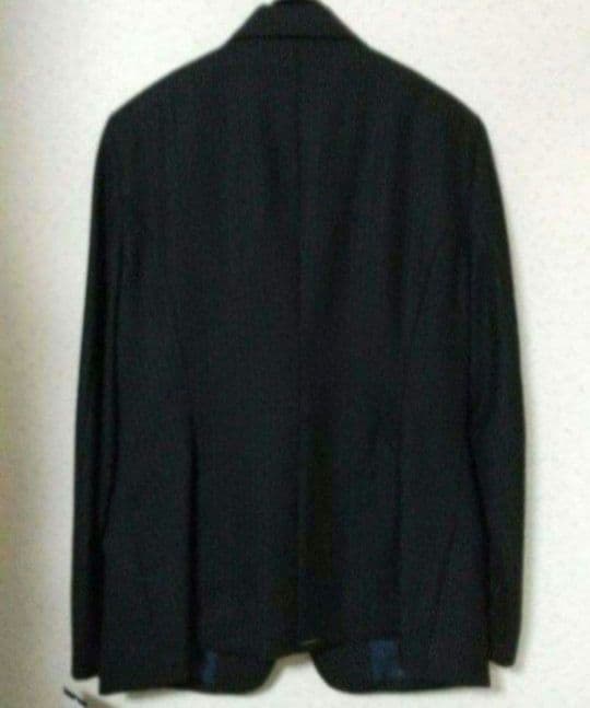 ボンマックス 事務服 ジャケット スカート 上下セットブラック×ブルー 13号