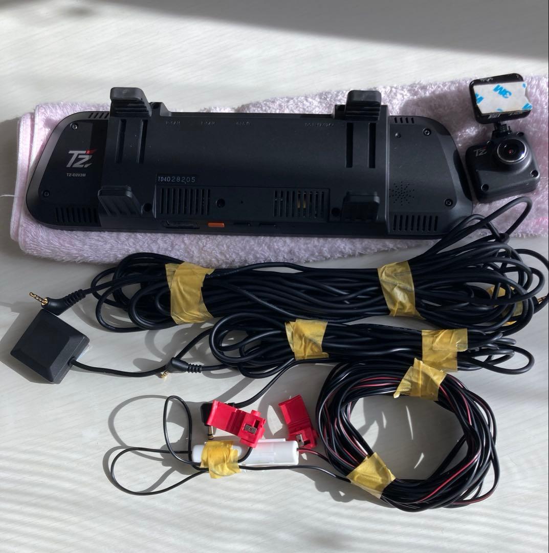 ★ライセンスさま専用★ 中古TZ-D203M ミラー型ドライブレコーダー