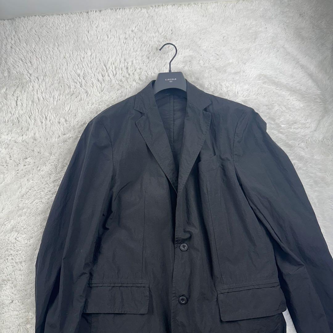 テアトラ　デバイスジャケット　パッカブル　テーラードジャケット　2B 黒　L