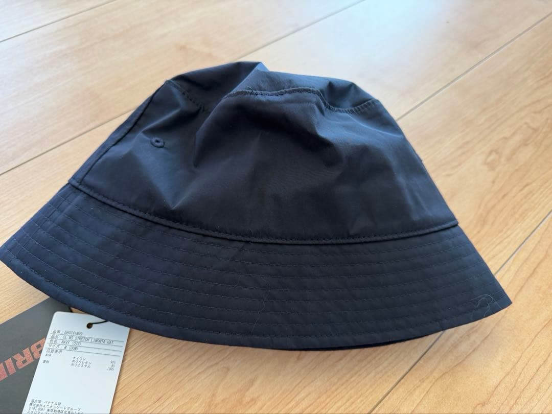 新品 BRIEFING バケットハット ネイビー
