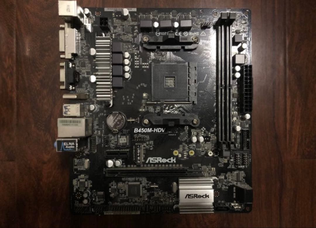 ASRock B450M-HDV マザーボード