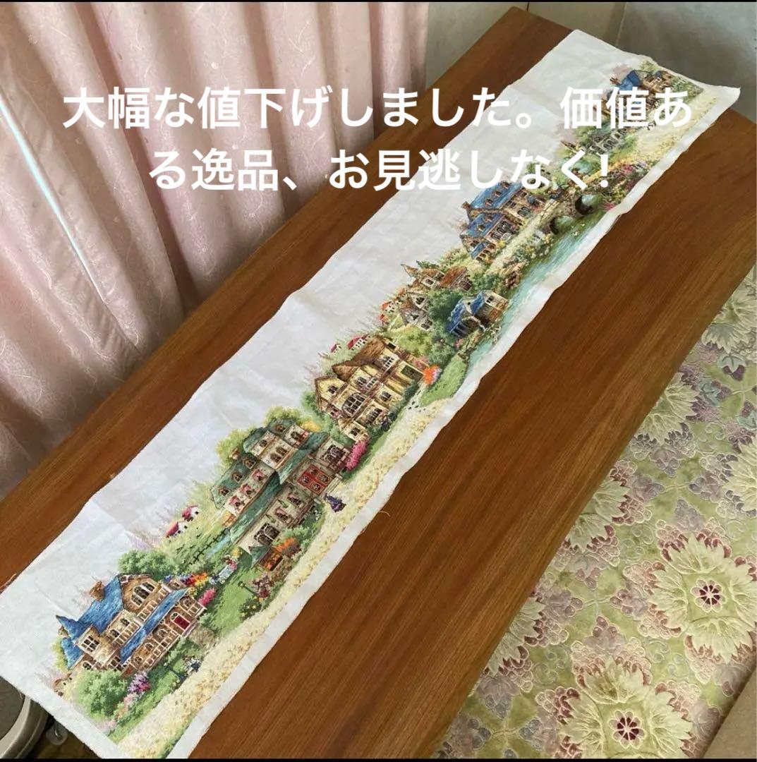 圧巻！160センチのクロスステッチ作品