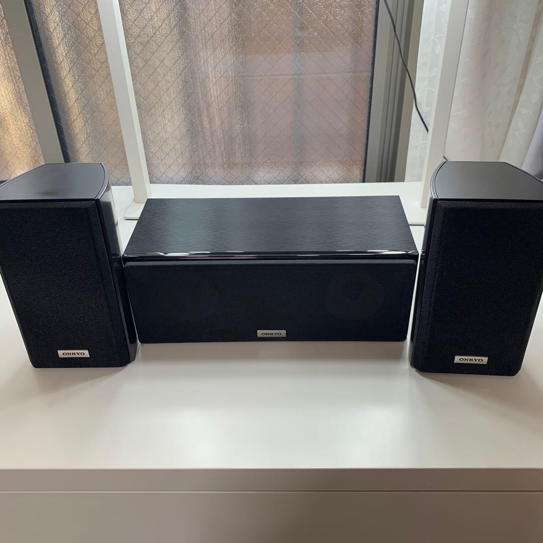 ONKYO D-109XC D-058ST スピーカー セット オンキヨー 黒