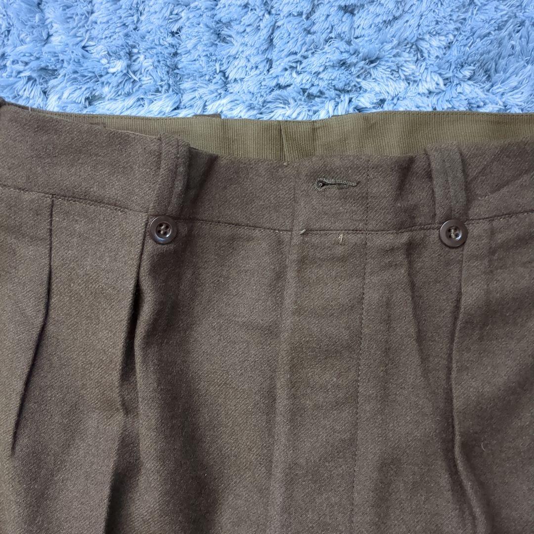 50年代　フランス軍　m52 スラックス　ウールパンツ