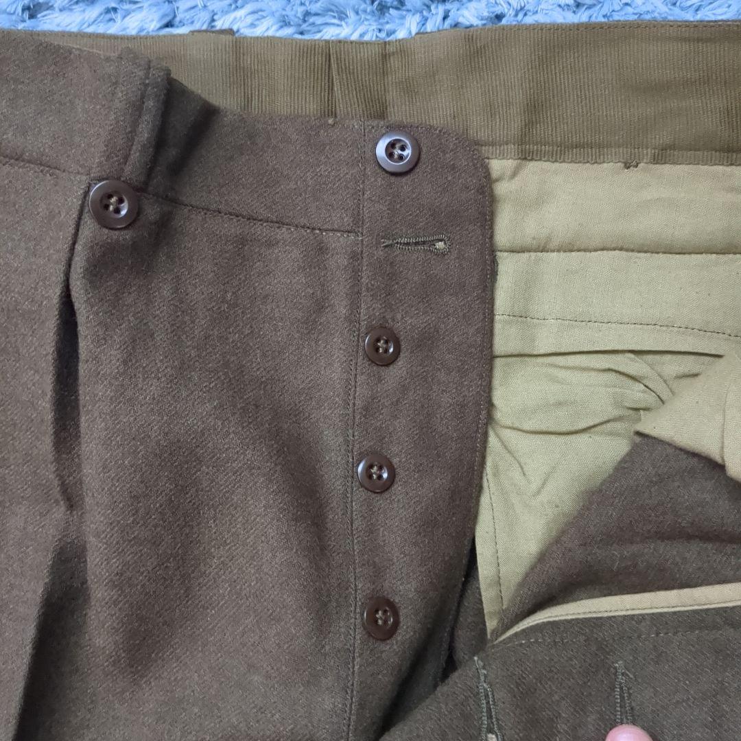 50年代　フランス軍　m52 スラックス　ウールパンツ
