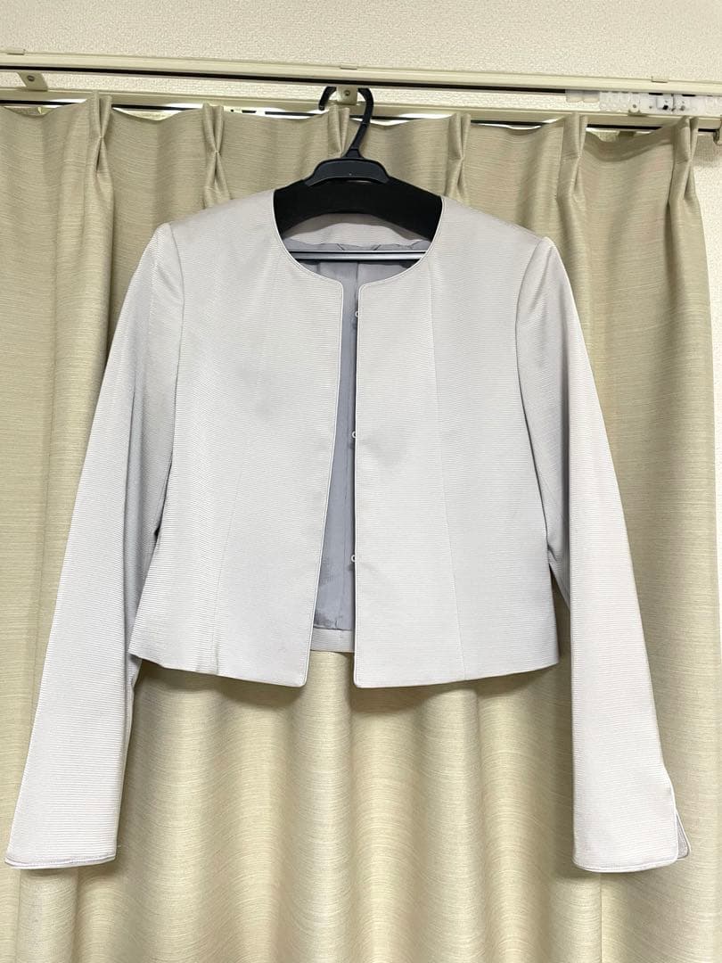 美品◇アナイ◇グログランジャケット スカートセットアップ