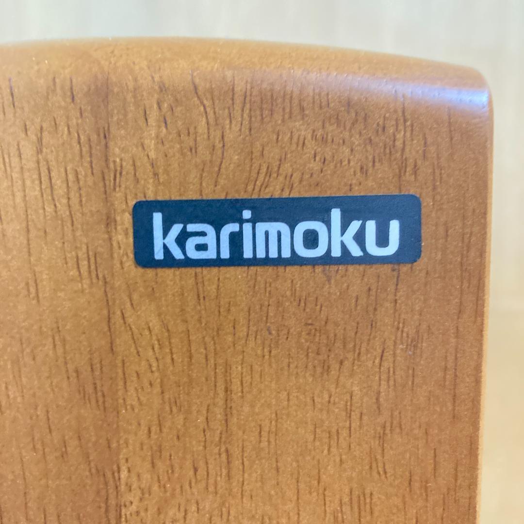 【カリモク】ガラスキャビネット　食器棚　書棚　本棚　飾り棚