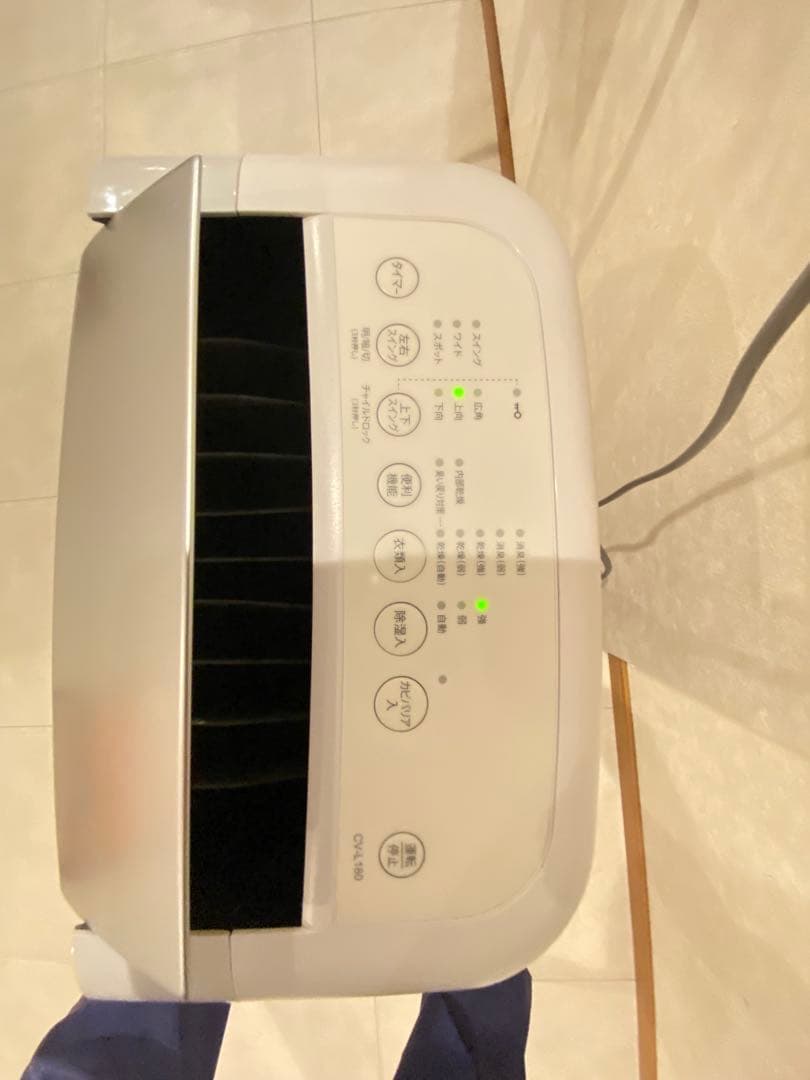 除湿機 SHARP CV-L180-W（2021年製）