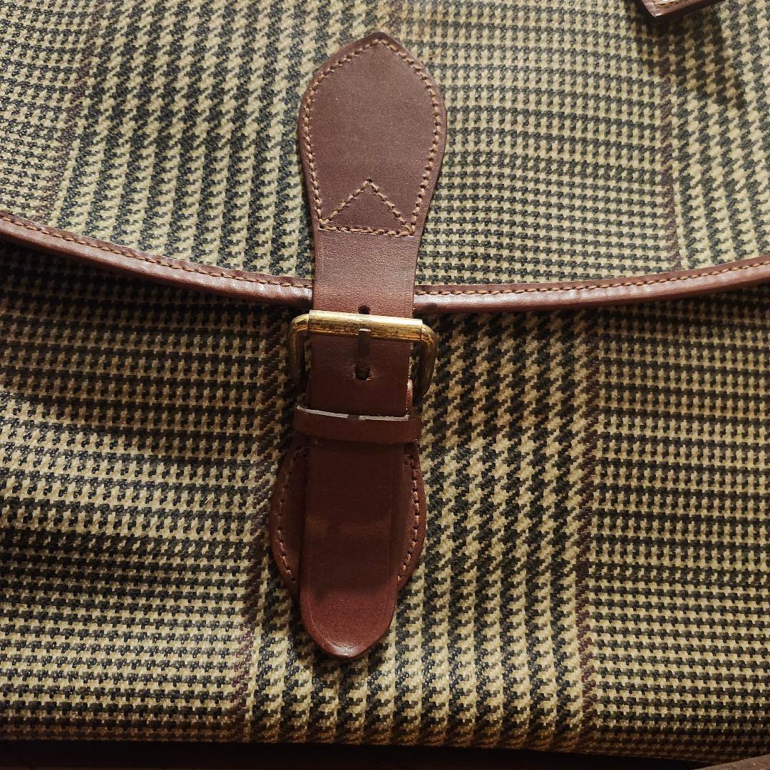 【希少モデル・美品】ポロラルフローレン 特大ボストンバッグ 2way タグ付 茶