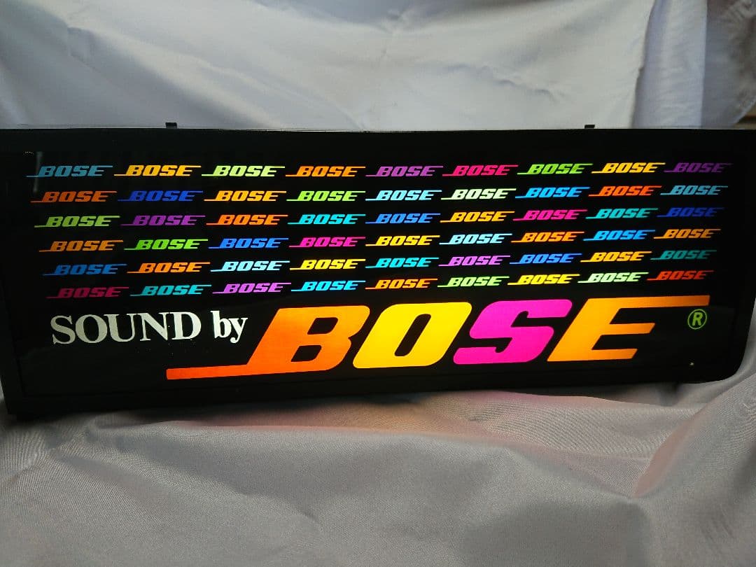 BOSE スイッチ付き電装看板