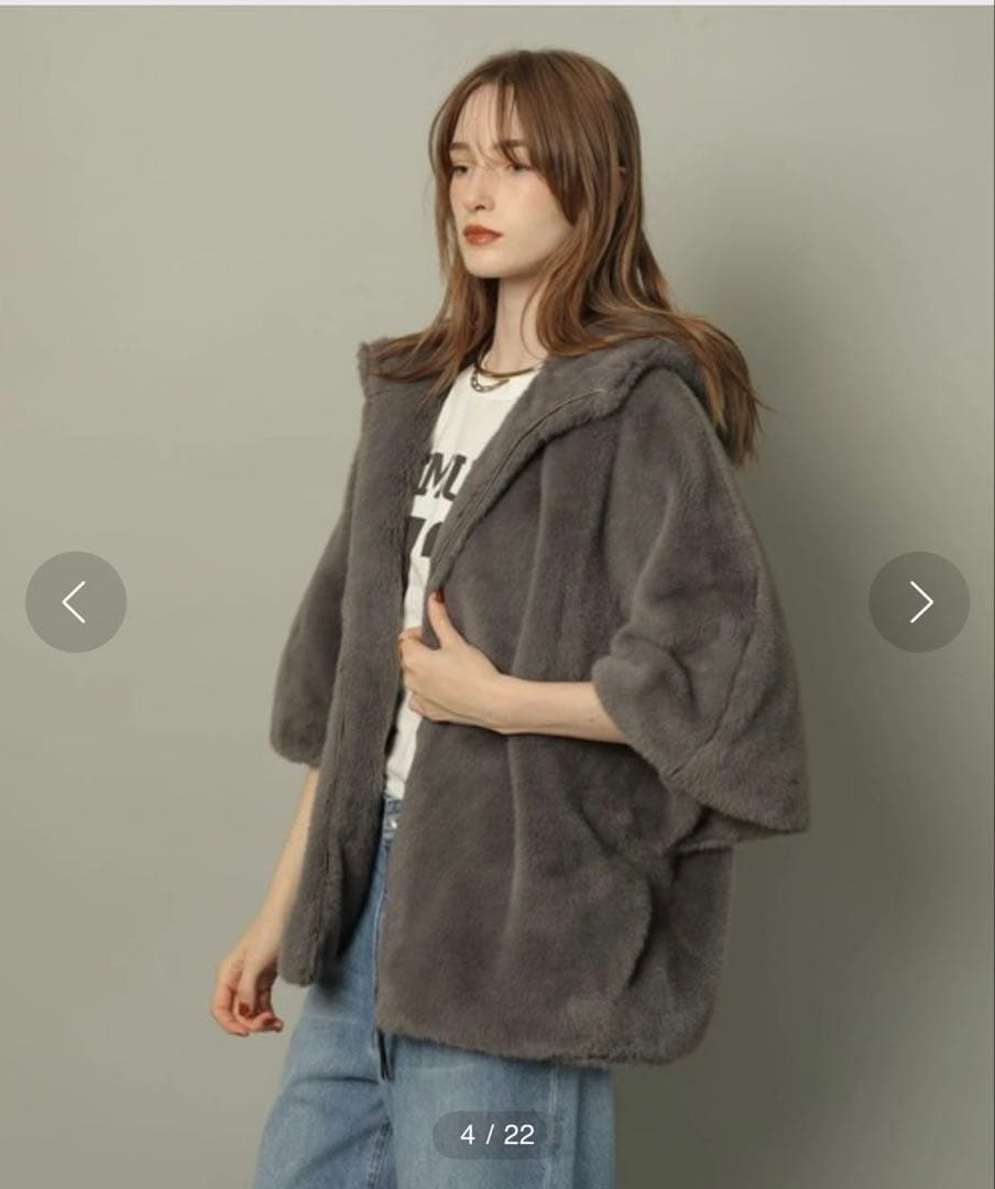 CADUNE カデュネ　ファーコート