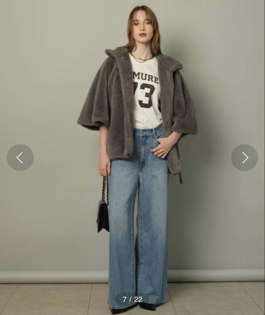 CADUNE カデュネ　ファーコート