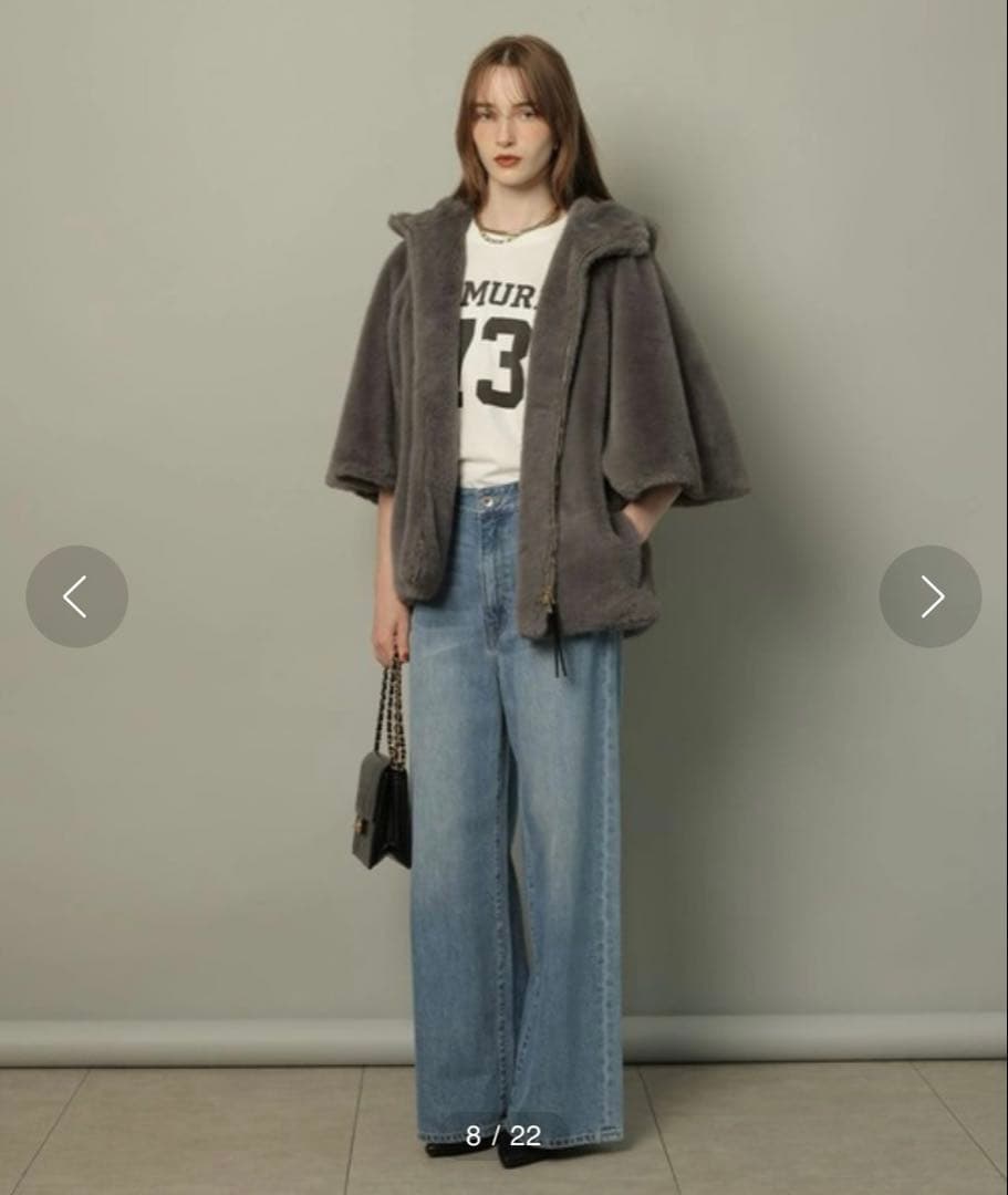 CADUNE カデュネ　ファーコート