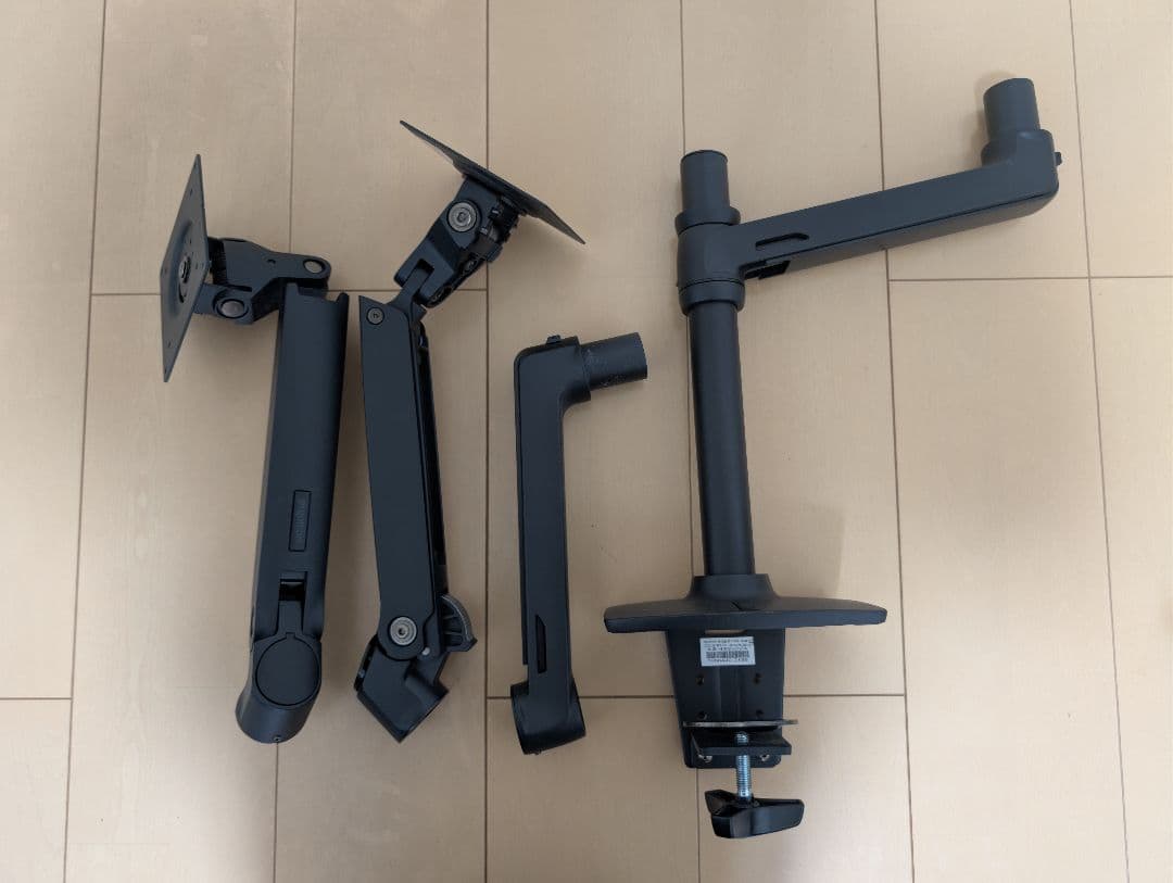 エルゴトロン　モニターアーム2画面