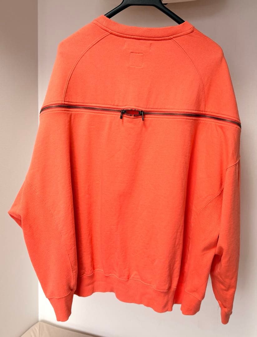 【FACETASM】ZIPPER SWEAT/ORANGE