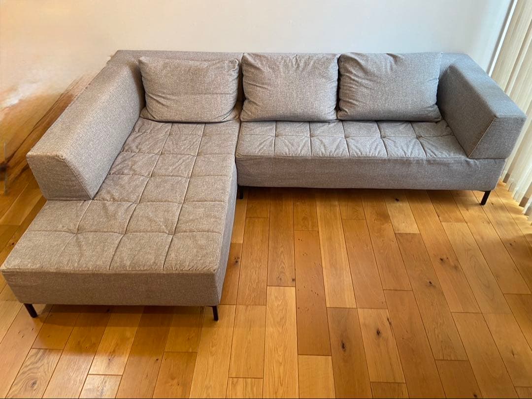 formax FREEDOM コーナーソファ グレー　中古品